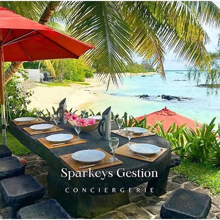 Sg15 L Villa Carmin - Lagoon View - Sandy Beach